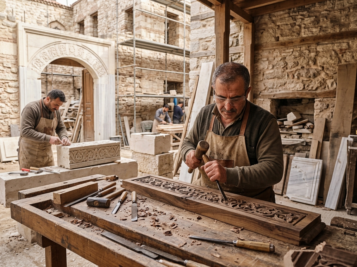 Taş ve Ahşap İşçiliği